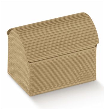 Kleine Geschenkboxen Cofanetto aus wellpappe karton mm.70x45x52 - 10 Stck.