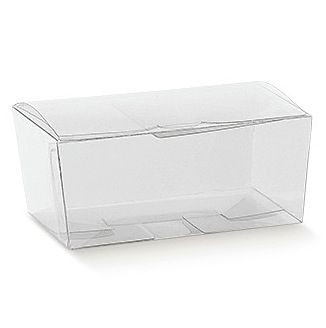 Transparent Ballottin PVC box - opening from above - mm.103x67x55 - 10 Pcs.