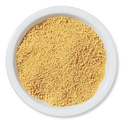 Roher Couscous Sizilianischer und Mehl
