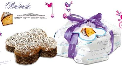 Italian Easter cake COLOMBA PANDORATA without candied - 35,28 Oz.