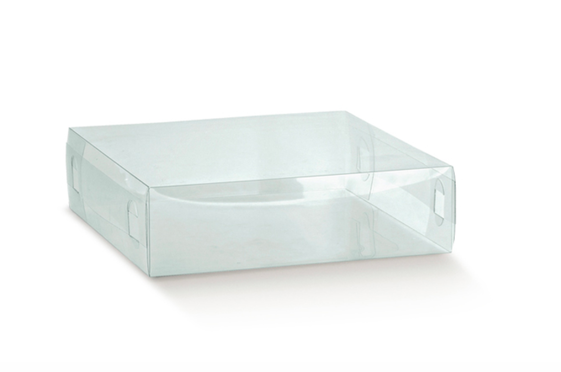 Scatole Trasparenti PET 100x100x60 mm. Pezzi 10