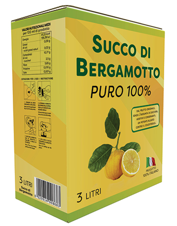 Bergamottensaft 100% - 3 Lt.