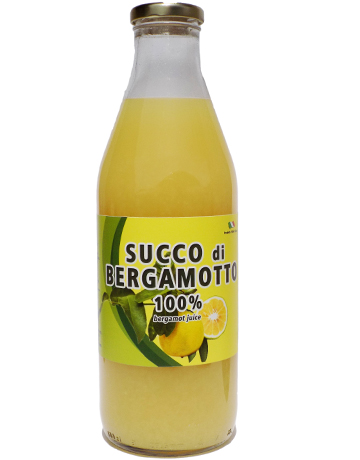 Succo di Bergamotto puro 100% - 0,75 Lt.
