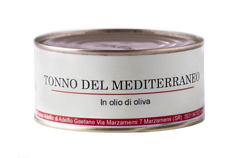 Tonno del Mediterraneo in olio d'oliva latta 160 gr.