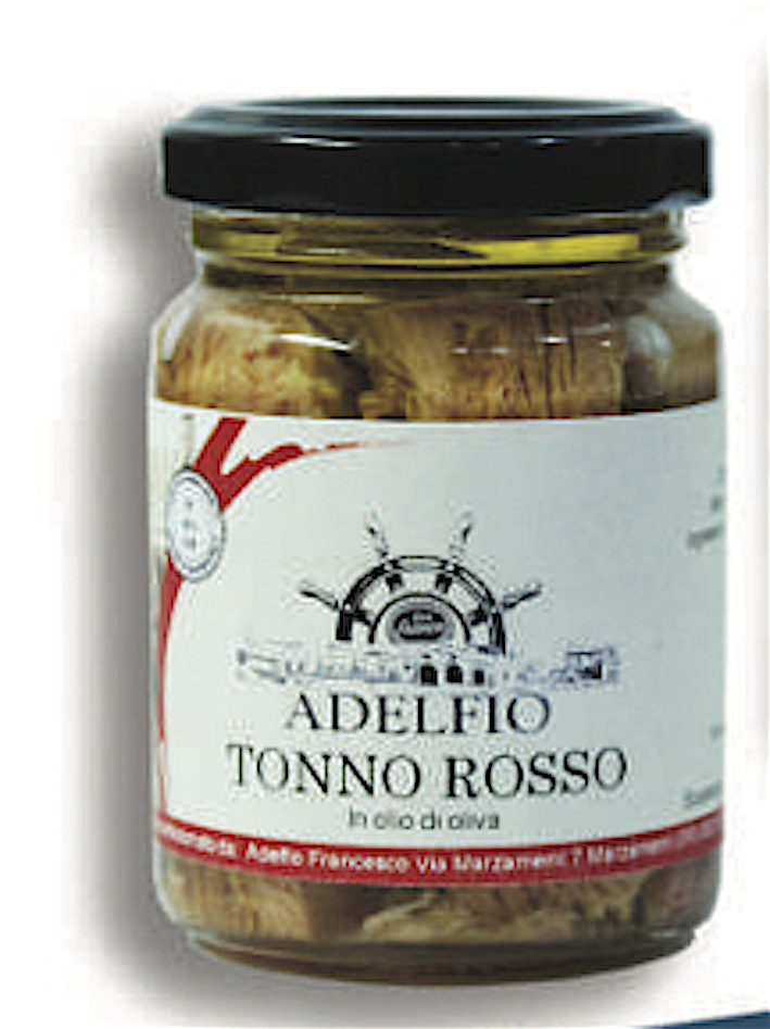 Tonno rosso siciliano in olio di oliva 100 gr.