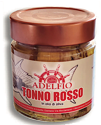 Tonno rosso del Mediterraneo in olio di oliva 235 gr.