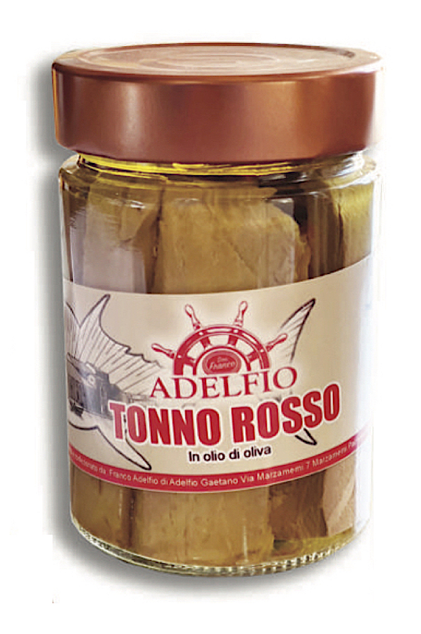 Tonno rosso in olio di oliva 330 gr.