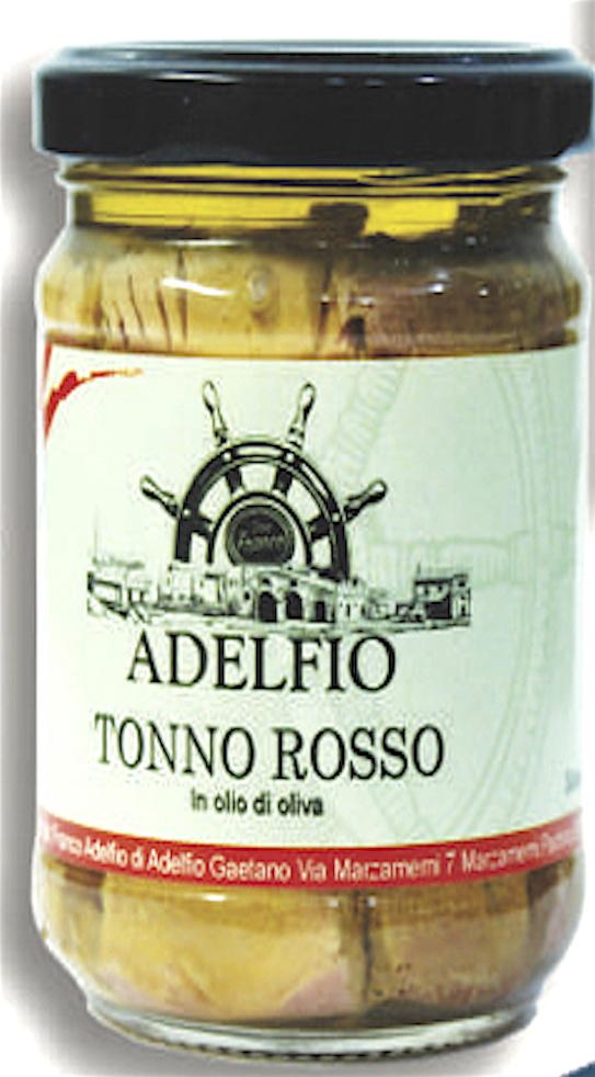Tonno rosso siciliano in olio di oliva 650 gr.