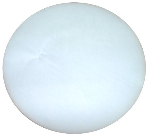 Tulle bianco veli rotondi cm.23 per confetti - Pezzi 100